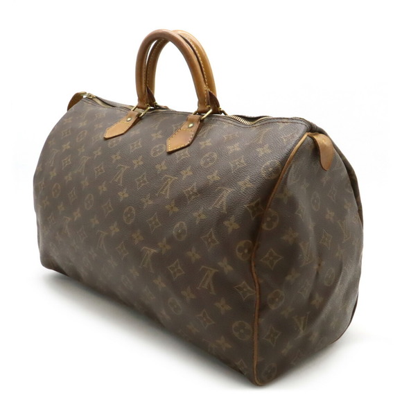 LOUIS VUITTON Brown Monogram Speedy 40 Bag - Picture 3 of 9